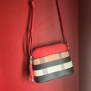Bag red and black